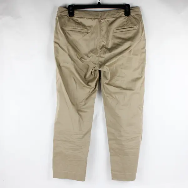 Amanda + Chelsea Beige Cropped Pants Women's Size 8