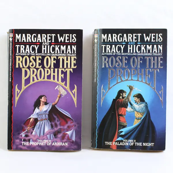 Lot of 2 Rose of the Prophet Series Volume II & III 1989 Paperback Good