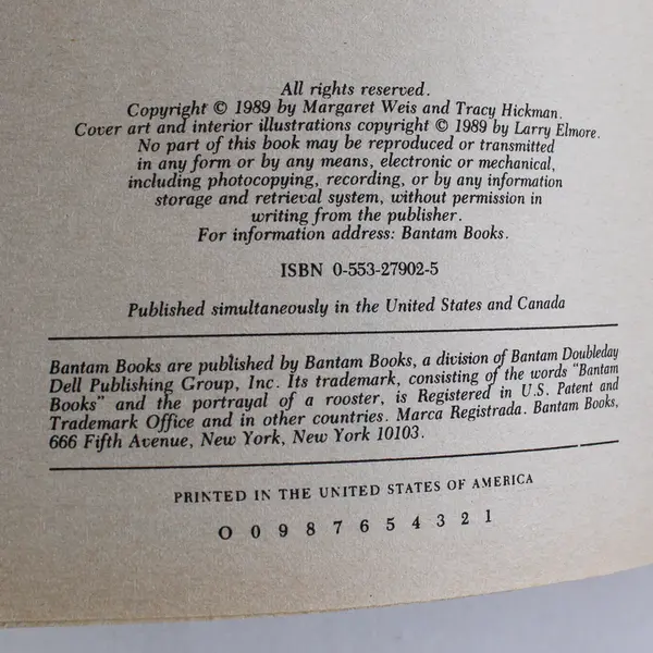 Lot of 2 Rose of the Prophet Series Volume II & III 1989 Paperback Good