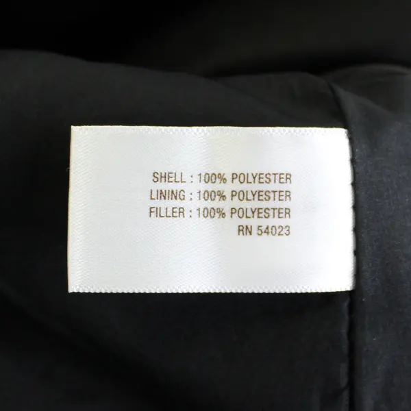 NWT Old Navy Women's L Shiny Black Full Zip Quilted Puffer Vest