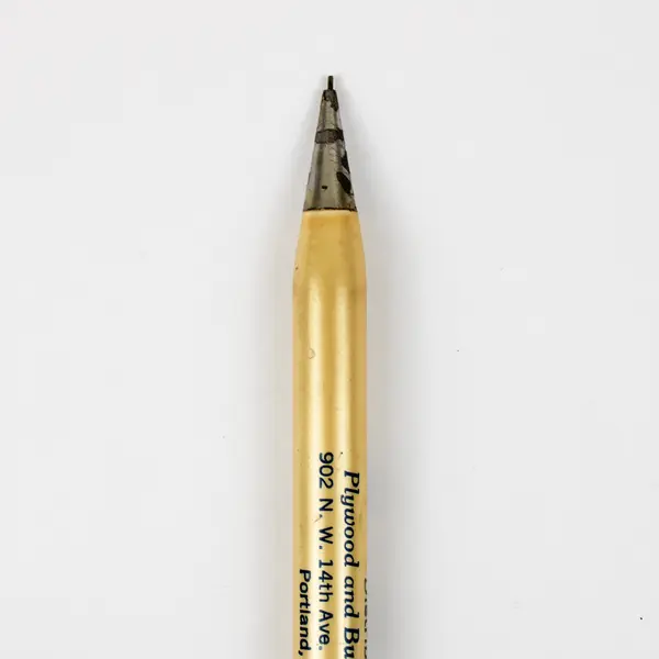 Vintage Mechanical Pencil Chas E Sand Plywood Co Portland Oregon Advertising 