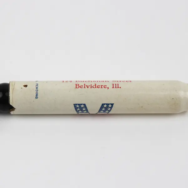 Vintage Bullet Pencil Body Lorin's Tavern Belvidere Illinois V Victory Logo