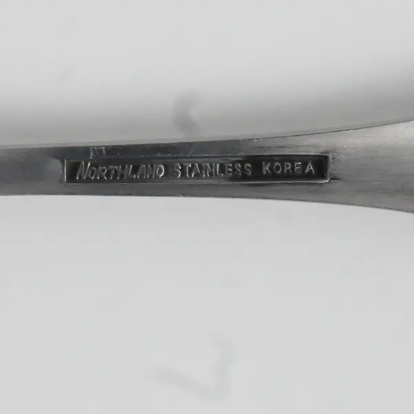 Lot Of 4 Northland (Stainless) Flatware Spoons, Ladle & Knife