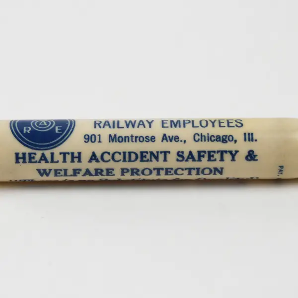 Bullet Pencil Body Benefit Assoc. Railway Employees A.A. Kavet Portland Oregon 