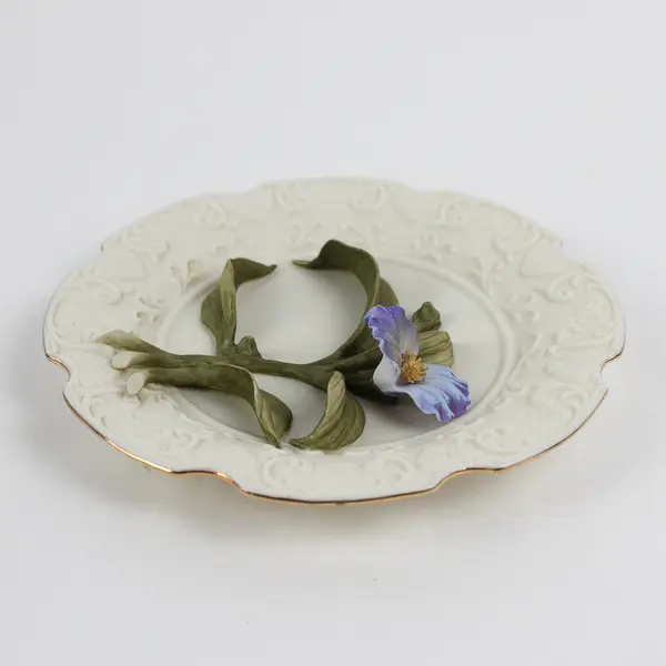 Bradford Exchange Essence of Spring Springtime Sparkle Decorative Plate 6.5"