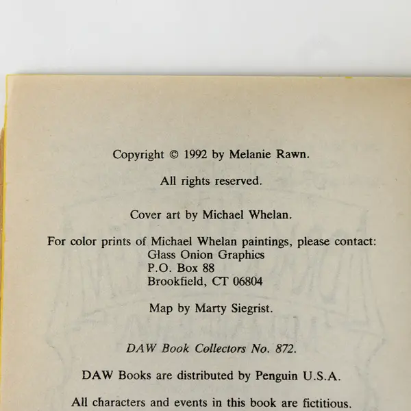 Dragon Token by Melanie Rawn 1993 Paperback Book II of the Dragon Star Series