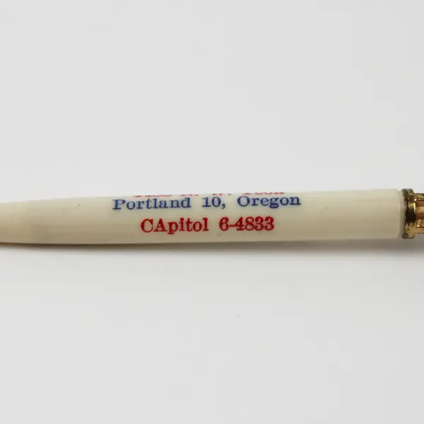 Vintage Ballpoint Pen United Chemical Company Portland Oregon Advertising