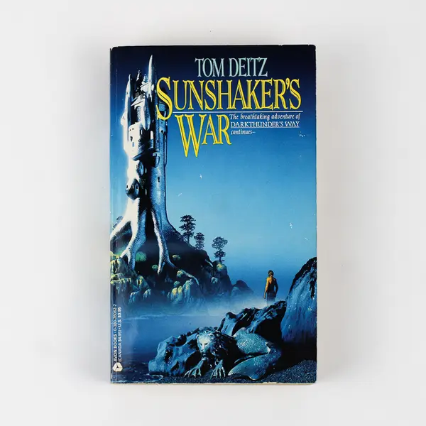 Sunshaker's War by Tom Deitz A Tale Of David Sullivan 1990 Paperback Good