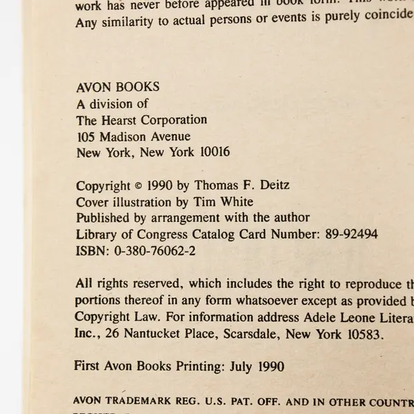 Sunshaker's War by Tom Deitz A Tale Of David Sullivan 1990 Paperback Good