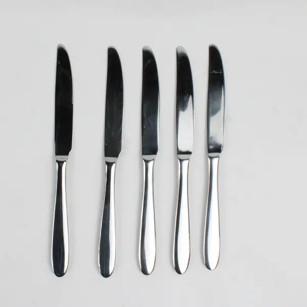 Lot Of 5 Oneida Mooncrest/Jennifer (Stainless) Flatware Dinner Knives 9.75"