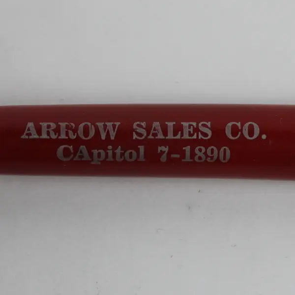 Vintage Ballpoint Pen Arrow Sales Company Portland Oregon Advertising 