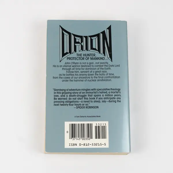 Orion by Ben Bova 1985 Paperback Fantasy Science Fiction Good