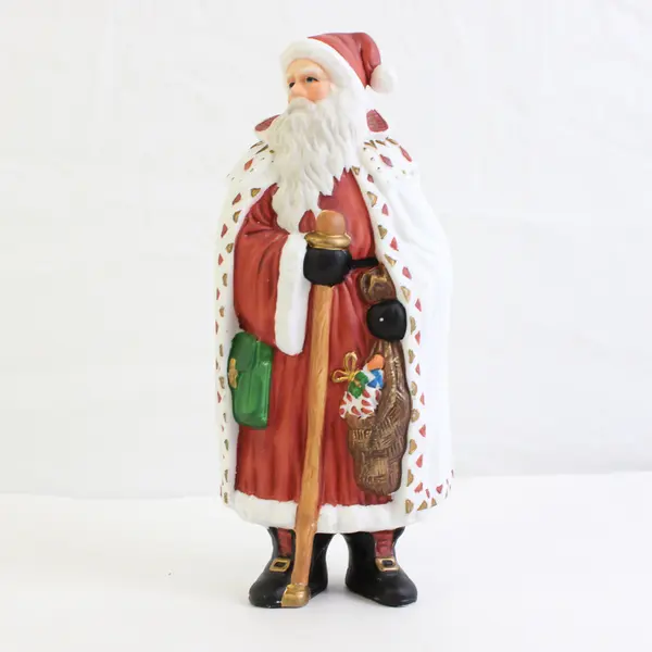 Traditions Old World Santa Porcelain Figure 8"