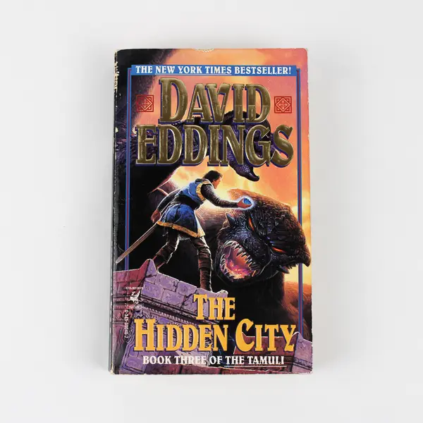 The Hidden City by David Eddings Book 3 of Tamuli Series 1995 Paperback Good