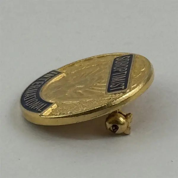 Vintage Gold Tone Soroptimist International Pin
