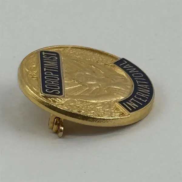 Vintage Gold Tone Soroptimist International Pin