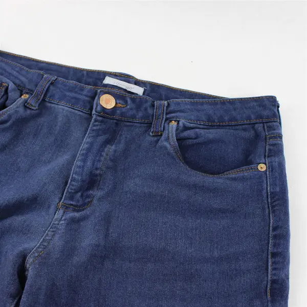 STS Blue Women's 32L Skinny Stretch Denim Jeggings - Dark Blue