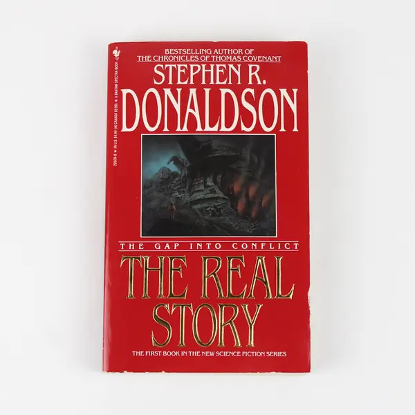 The Real Story Stephen R Donaldson 1st Book in Gap Into Conflict Series 1992 PB