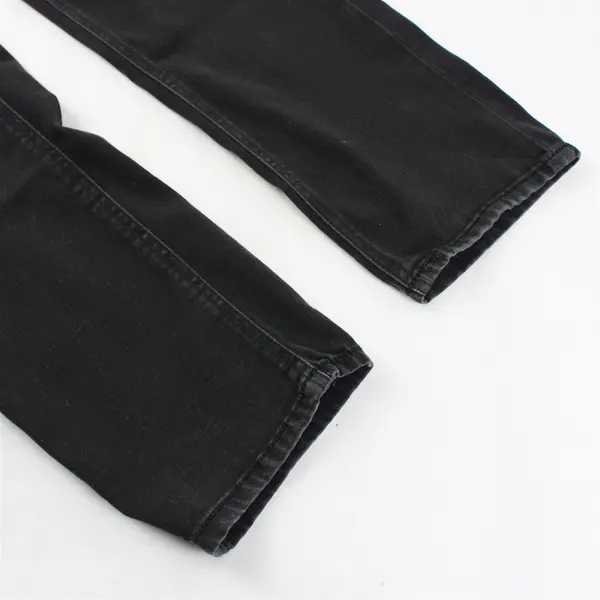 Buffalo David Bitton Max-X Men's W32x32 Skinny Stretch Zip Fly Dark Wash Black