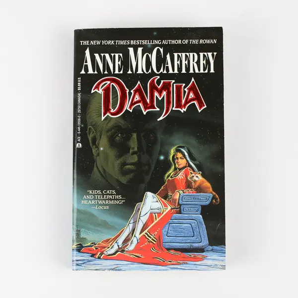Damia by Anne McCaffrey Futuristic Love Story Science Fiction 1993 Paperback 