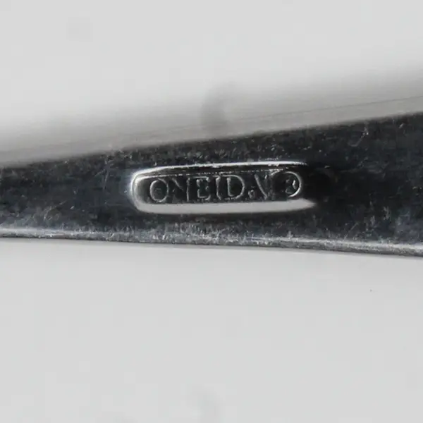 Lot Of 3 Oneida Mooncrest/Jennifer (Stainless) Flatware Server Forks & Spoon