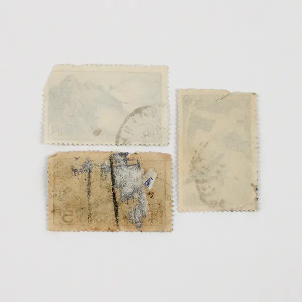 Lot Of 3 France 5/20/40 Francs Stamps Used Canceled 1930s 1940s