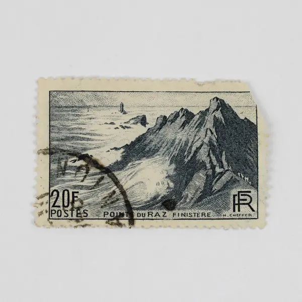 Lot Of 3 France 5/20/40 Francs Stamps Used Canceled 1930s 1940s