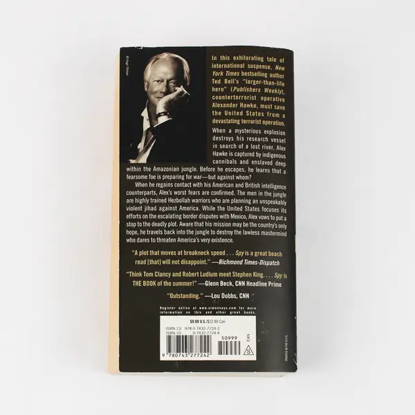 Spy by Ted Bell 2007 Paperback International Suspense Good