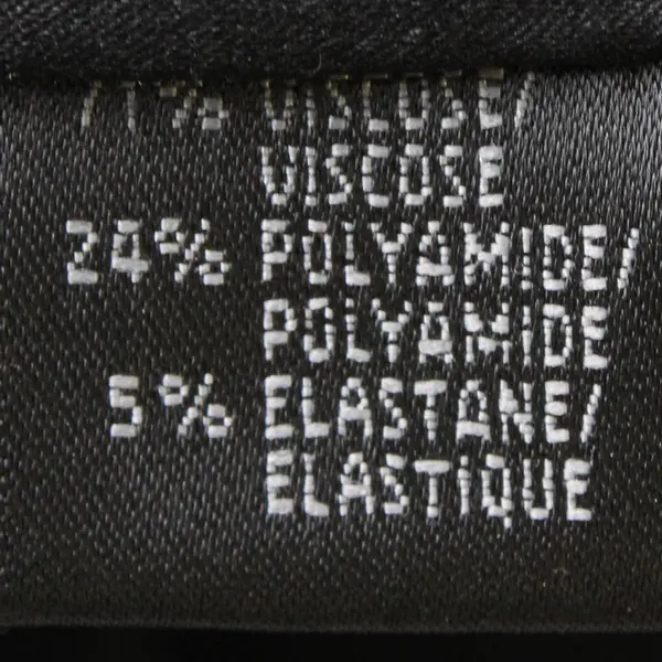 Lafayette 148 NY Women's 8 Black Pleated Pencil Skirt with Slit in Back