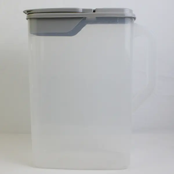 Buddeez 005-4 Clear Plastic Cereal Pitcher Food Storage Container