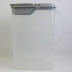 Buddeez 005-4 Clear Plastic Cereal Pitcher Food Storage Container