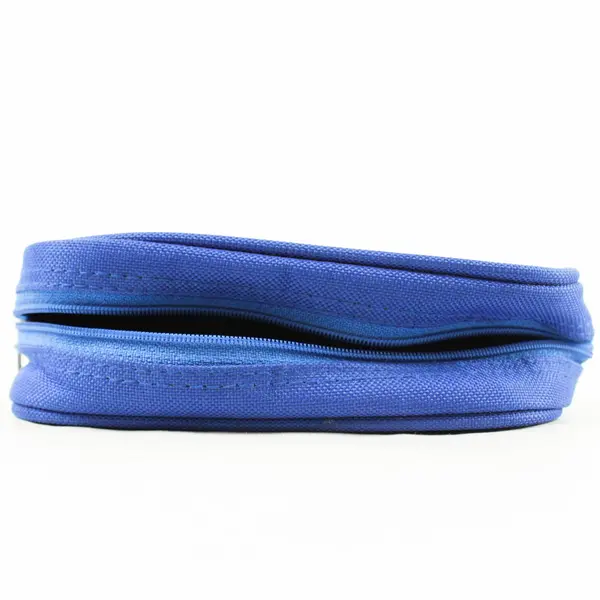 Blue Medical Carry Case Makeup Organizer Travel Pouch Small