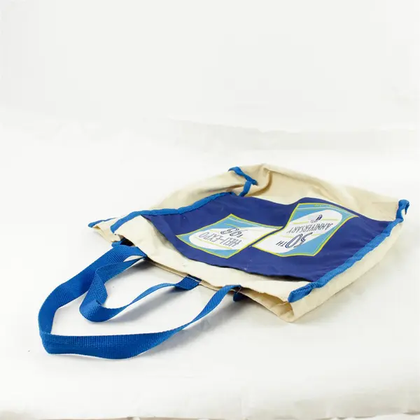 50th Heli-Expo 1998 Allison Blue White Canvas Tote Bag Shoulder