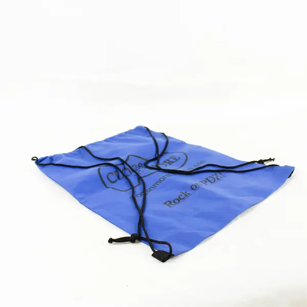 Blue Clogs & More Drawstring Backpack Gym Sports Bag Pre-Owned