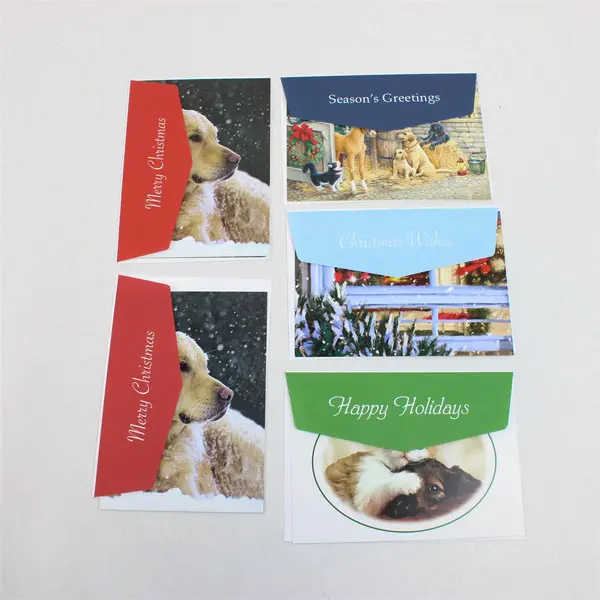Lot of 20 Christmas Holiday Greeting Cards with Envelopes