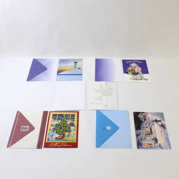 Lot of 20 Christmas Holiday Greeting Cards with Envelopes