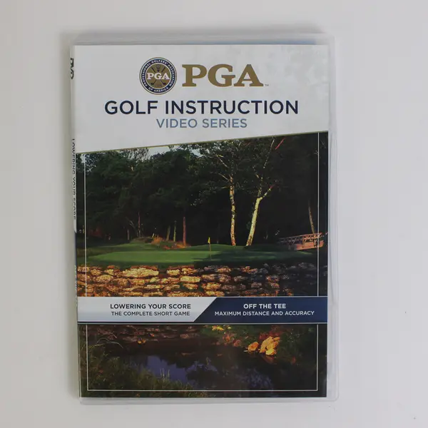 PGA Golf Instruction Video Series (DVD, 2006) Lower Your Score/Off The Tee
