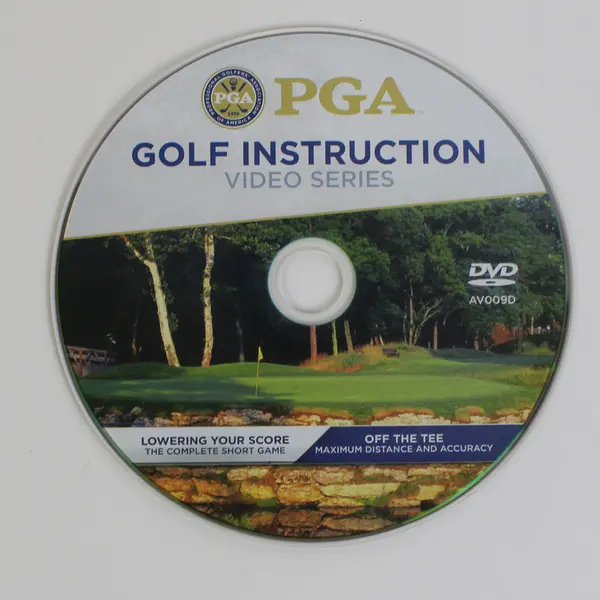 PGA Golf Instruction Video Series (DVD, 2006) Lower Your Score/Off The Tee