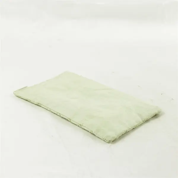 Crabtree & Evelyn Light Green Toiletries Bag Toile Pattern Zip Pouch