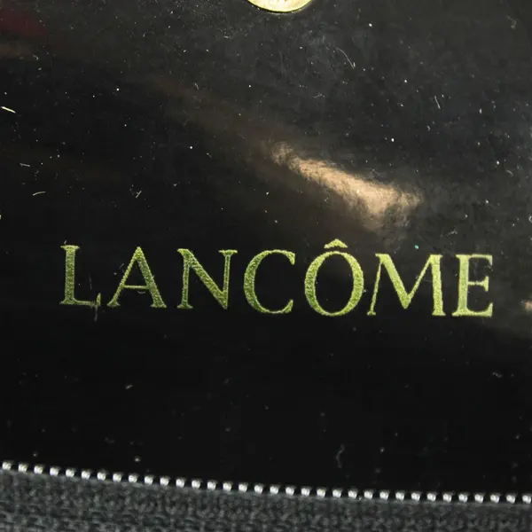 Lancome Black Nylon Tote Bag w/ Black Vinyl Handles Women's Handbag