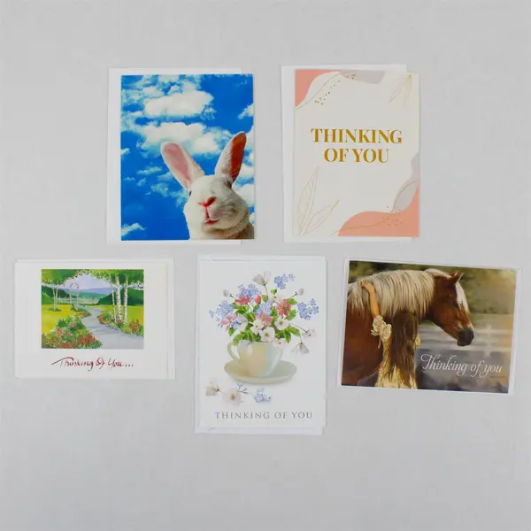 Lot of 20 Thinking of You Greeting Cards with Envelopes