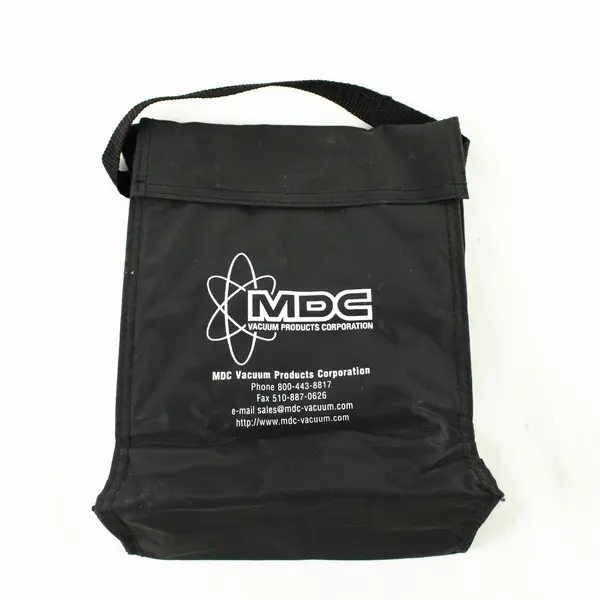 Used MDC Vacuum Products Black Insulated Lunch Bag Soft-Sided Carry Handle