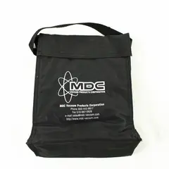 Used MDC Vacuum Products Black Insulated Lunch Bag Soft-Sided Carry Handle