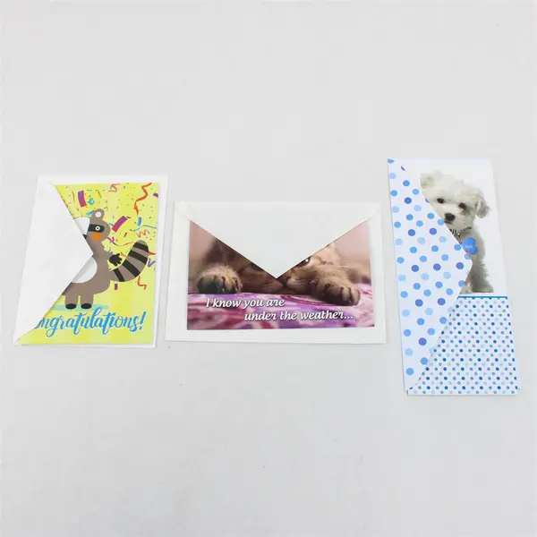 Lot of 15 Misc. Greeting Cards Get Well Sympathy Thank You Congrats