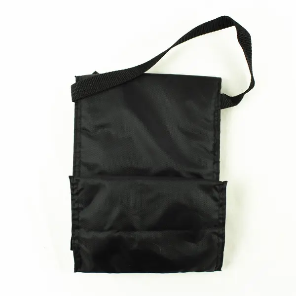 Koozie Prestige Care Black Insulated Lunch Bag Zipper Handle School/Work