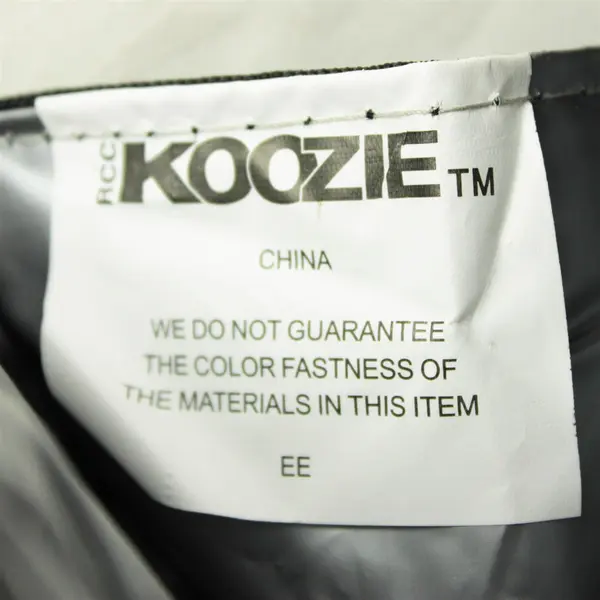 Koozie Prestige Care Black Insulated Lunch Bag Zipper Handle School/Work