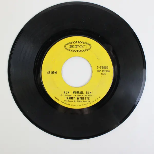 Tammy Wynette Run, Woman, Run / My Daddy Doll On Epic