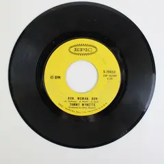 Tammy Wynette Run, Woman, Run / My Daddy Doll On Epic