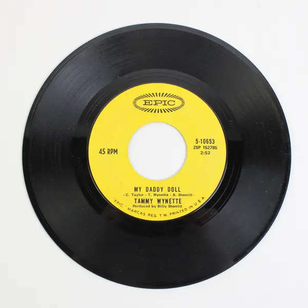 Tammy Wynette Run, Woman, Run / My Daddy Doll On Epic