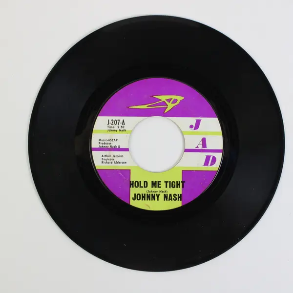 Johnny Nash Cupid / Hold Me Tight JAD J-207 45 Record